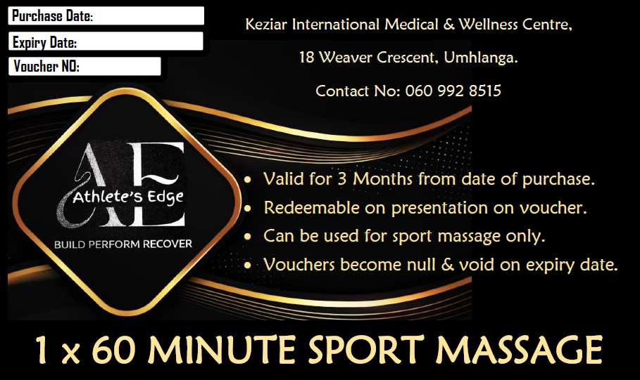 Athlete's Edge 60-Minute Sport Massage Voucher